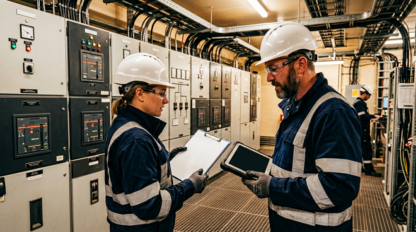 Pre-commissioning checklist and site verification